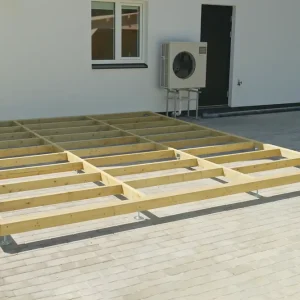 Neu Im Sortiment Gartenhaus-Fundament Logfoot für auf die Wiese oder auf Steine